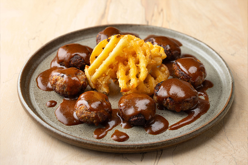 ミニハンバーグのデミグラスソース