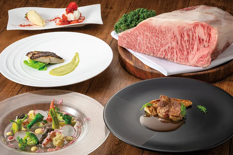 鉄板が織りなす春のひととき