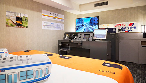 【浅草東武ホテル】鉄道運転シミュレータールーム、宿泊プラン販売開始！